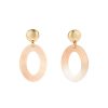 Juwelen Les Cordes | Les Cordes Oorring Kafi Beige