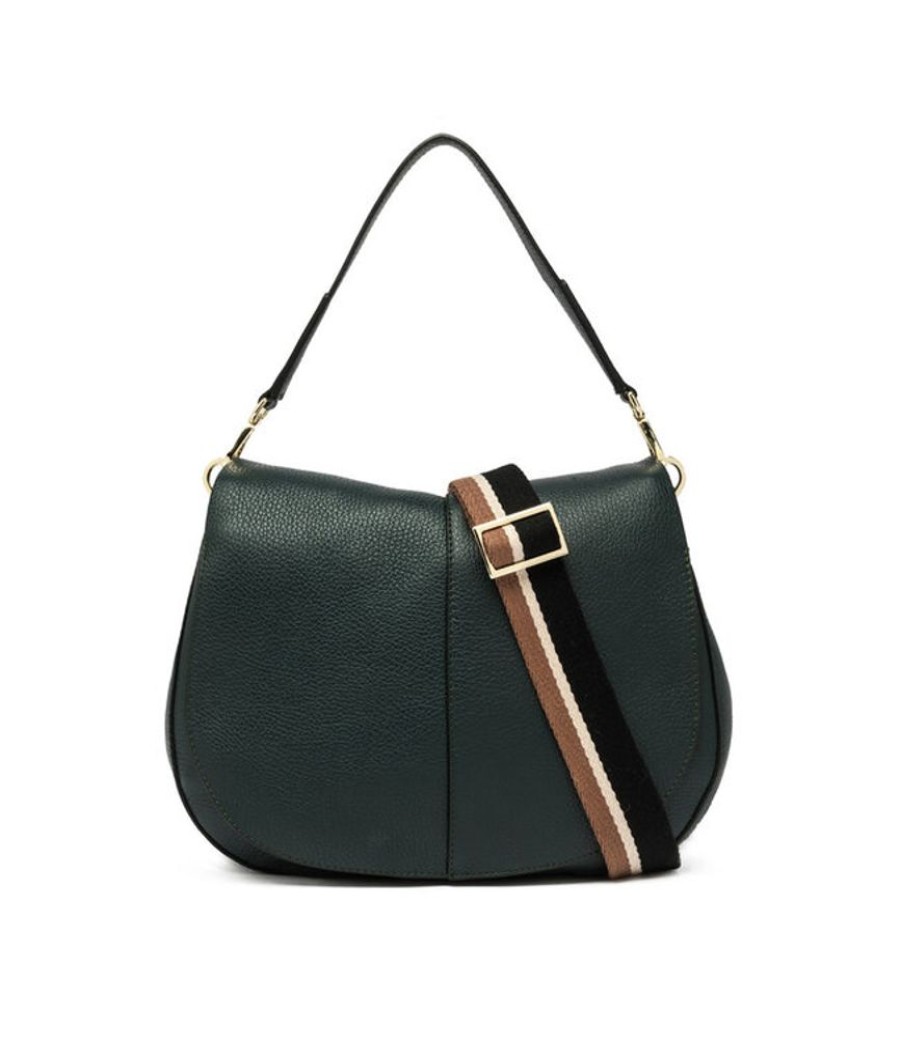 Handtassen Gianni Chiarini | Gianni Chiarini Handtas Helena Round Deep Green