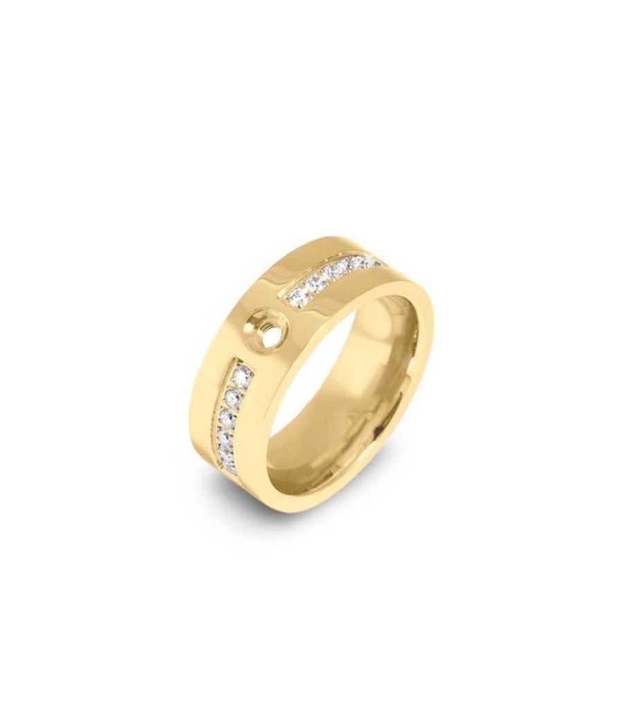 Juwelen MelanO | Melano Twisted Flat Cz Ring