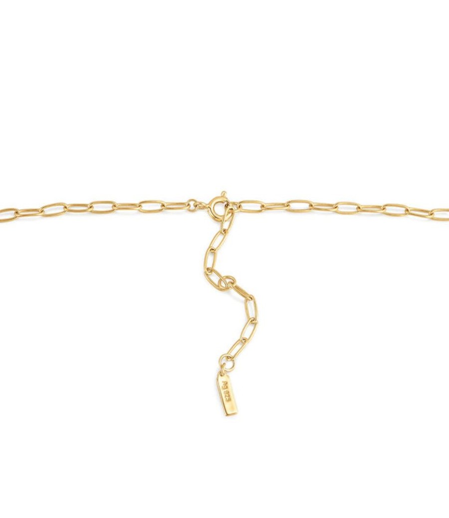 Juwelen Ania Haie | Ania Haie Halsketting Charm Gold Link Chain