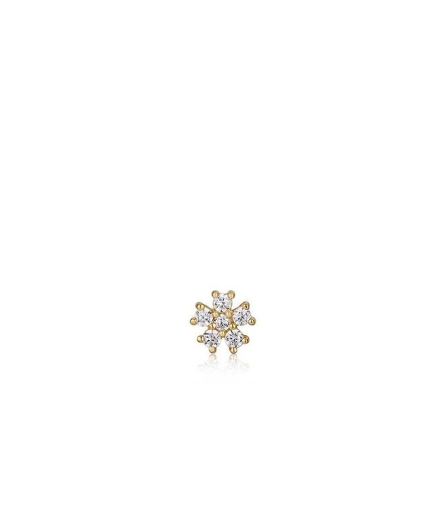 Juwelen Ania Haie | Ania Haie Piercing Single Sparkle Flower Barbell