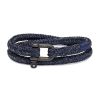 Heren Pig & Hen | Pig & Hen Armband Salty Steve Navy Slate Gray