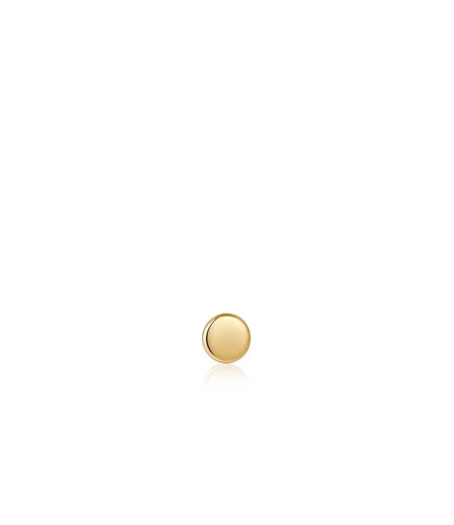 Juwelen Ania Haie | Ania Haie Piercing Single Disc Barbell Gold