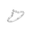 Juwelen MelanO | Melano Ring Friends Pointed Silver Cz