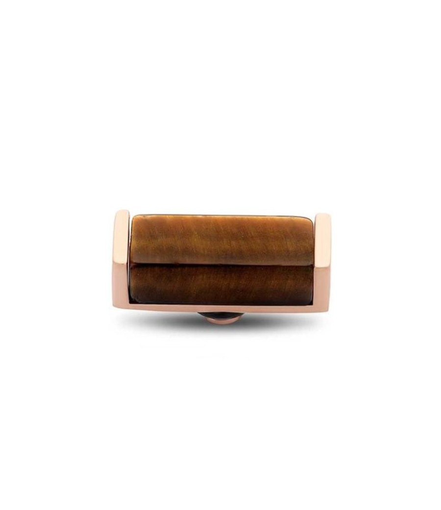 Juwelen MelanO | Melano Tw Gem Bar Yellow Tiger Eye