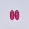 Juwelen Angelo Moretti | Angelo Moretti Oorring Drop Berra Fuchsia