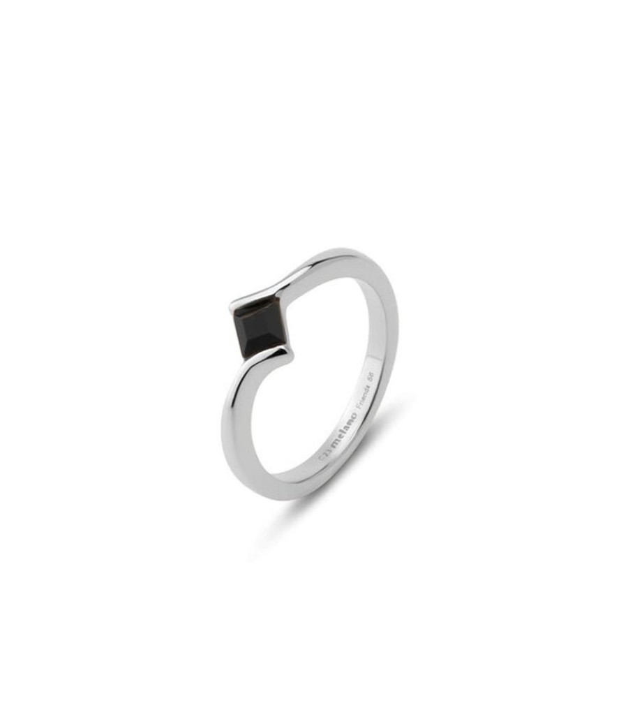 Juwelen MelanO | Melano Friends Evy Ring Black