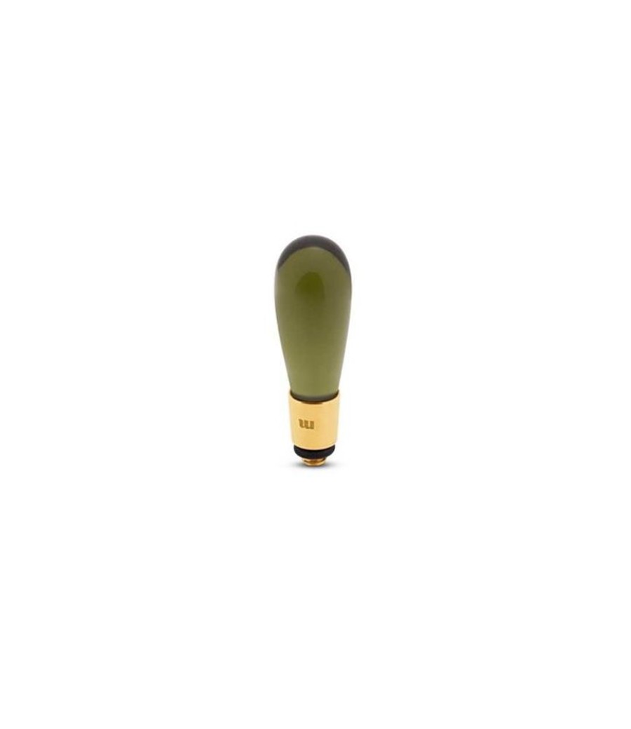 Juwelen MelanO | Melano Tw Glass Drop L Olive