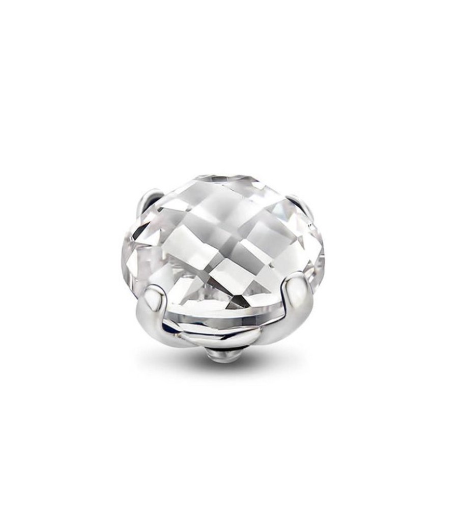 Juwelen MelanO | Melano Tw Facet Bold 12Mm Crystal