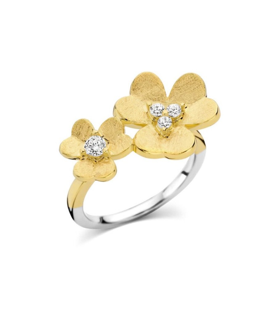 Juwelen Silver Rose | Silver Rose Ring Lily