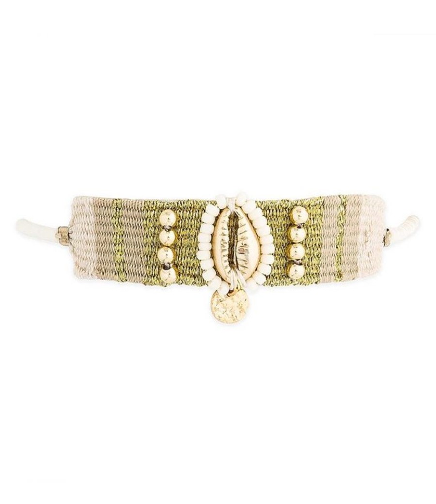 Juwelen Hipanema | Hipanema Armband Keywest Naturel