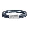 Heren Steel & Barnett | Steel & Barnett Leather Bracelet Denby Marine M