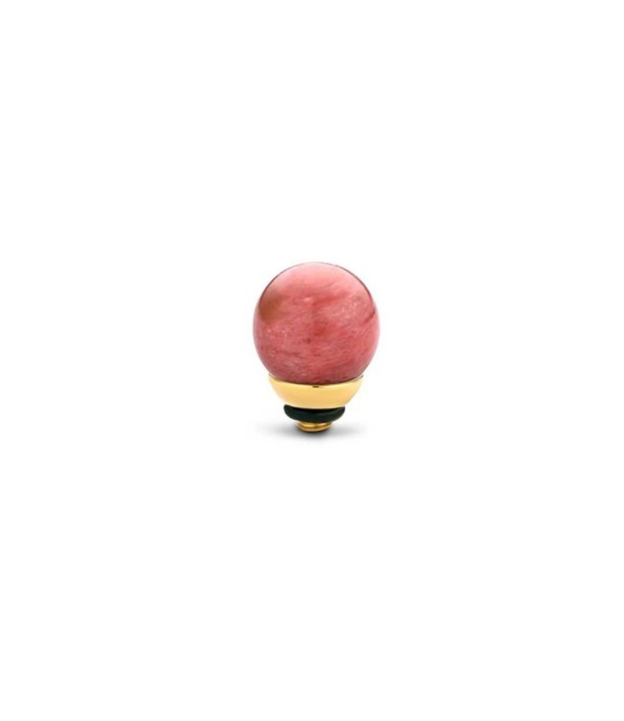 Juwelen MelanO | Melano Twisted Setting Gem Ball Rhodonite