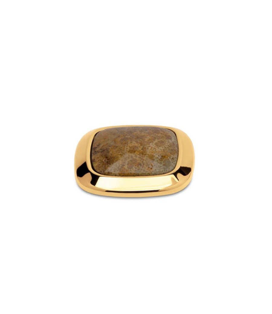 Juwelen MelanO | Melano Kosmic Gem Square L Bronzite