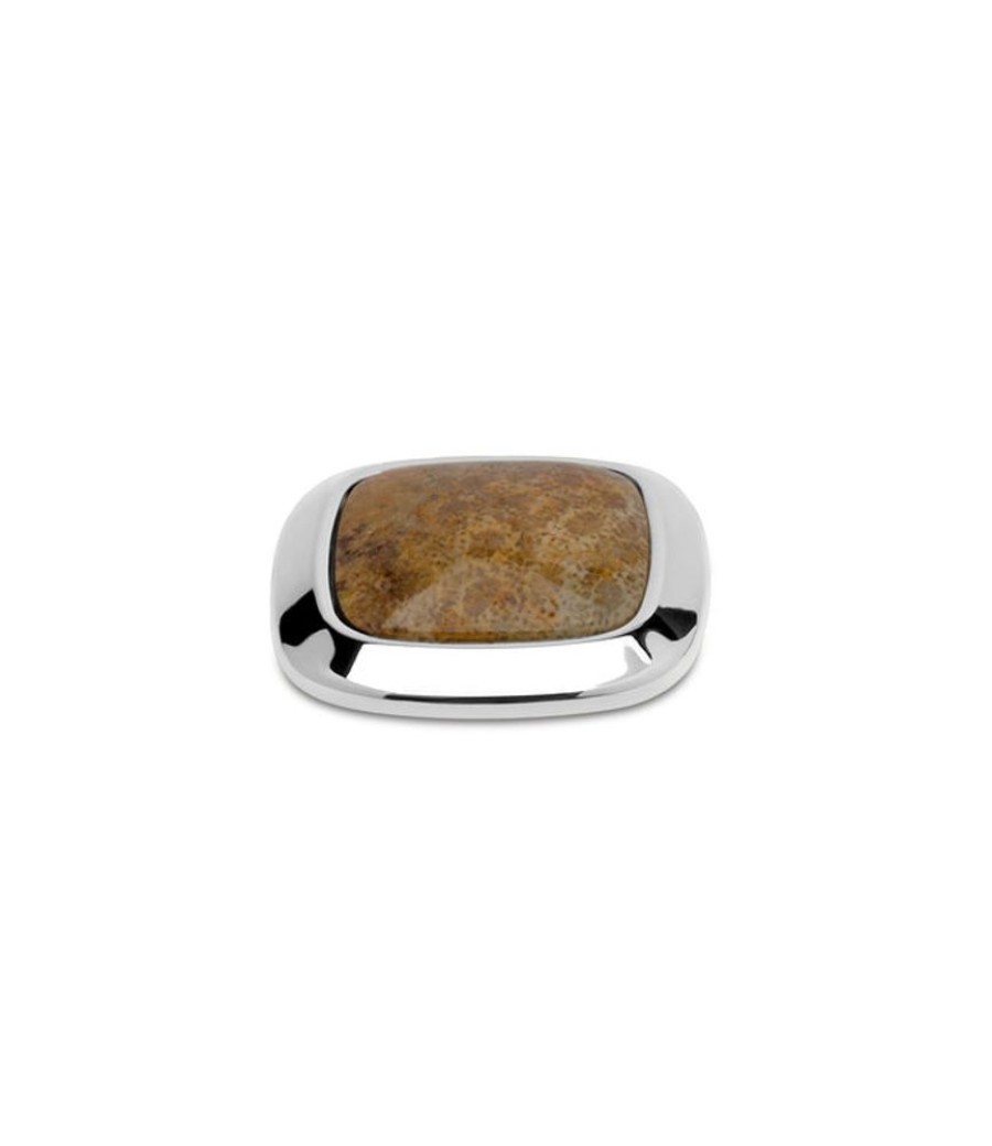 Juwelen MelanO | Melano Kosmic Gem Square L Bronzite