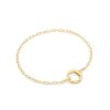 Juwelen Ania Haie | Ania Haie Armband Charm Gold Mini Link Chain Connector