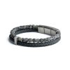 Heren Gemini | Gemini Armband Double Grey M-L