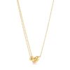 Juwelen Ania Haie | Ania Haie Halsketting Taking Shape Twisted Wave Mini Pendant Gold