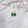 Juwelen Angelo Moretti | Angelo Moretti Drop Emerald Green Amdh488Em