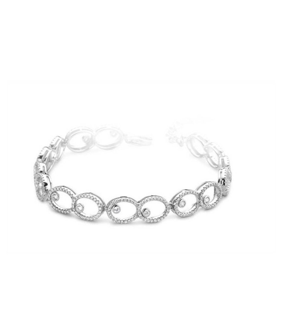 Juwelen Silver Rose | Silver Rose Armband Charmaine