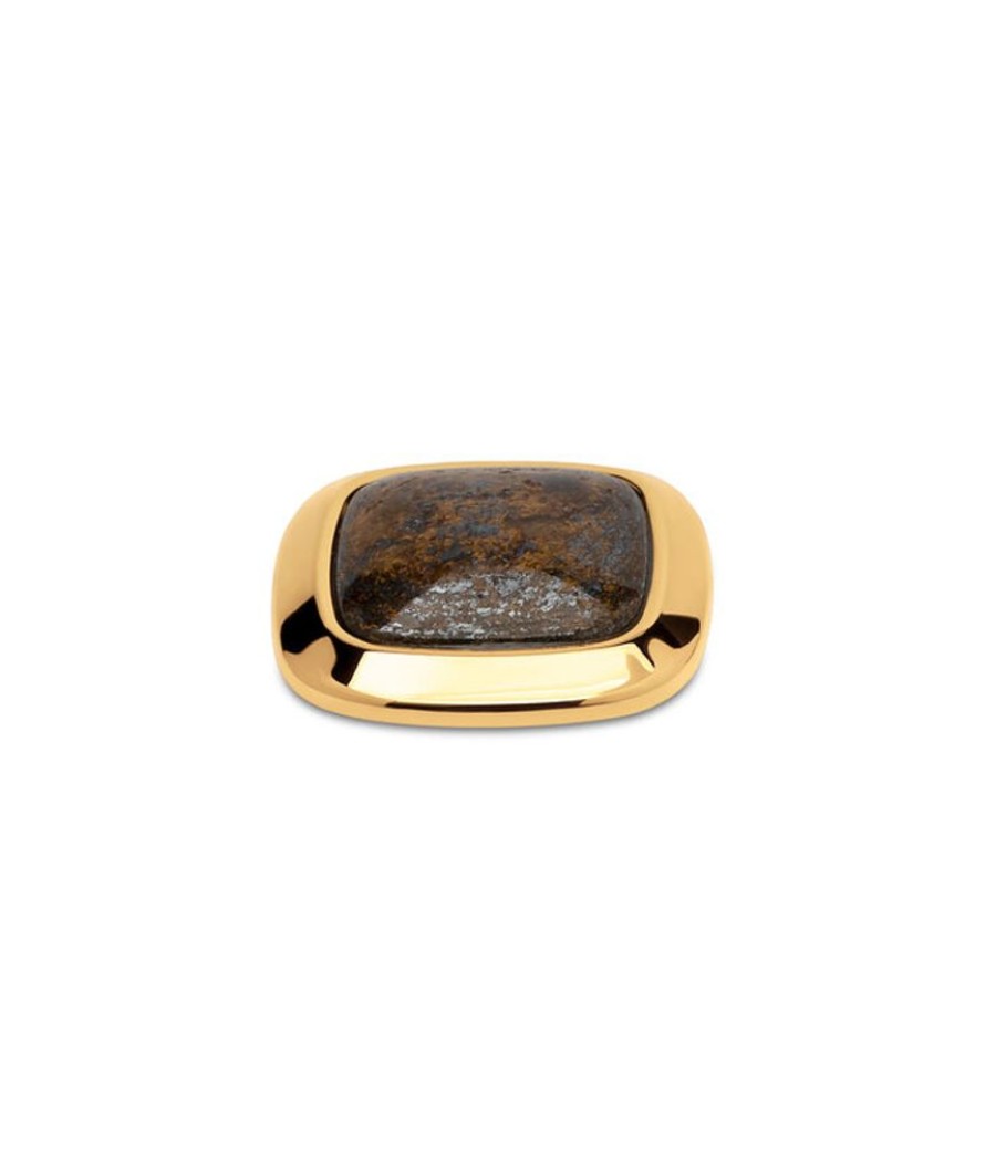 Juwelen MelanO | Melano Kosmic Gem Square L Fossil Coral