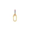 Juwelen Ania Haie | Ania Haie Charm Connector Gold Rainbow