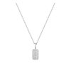 Juwelen I.Ma.Gi.N. Jewels | I.Ma.Gi.N. Jewels Halsketting Engraving Square Pave