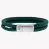 Heren Steel & Barnett | Steel & Barnett Rope Bracelet Lake Dark Green M