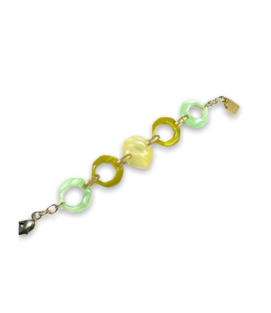 Juwelen Angelo Moretti | Angelo Moretti Armband Ama47848Mu Green