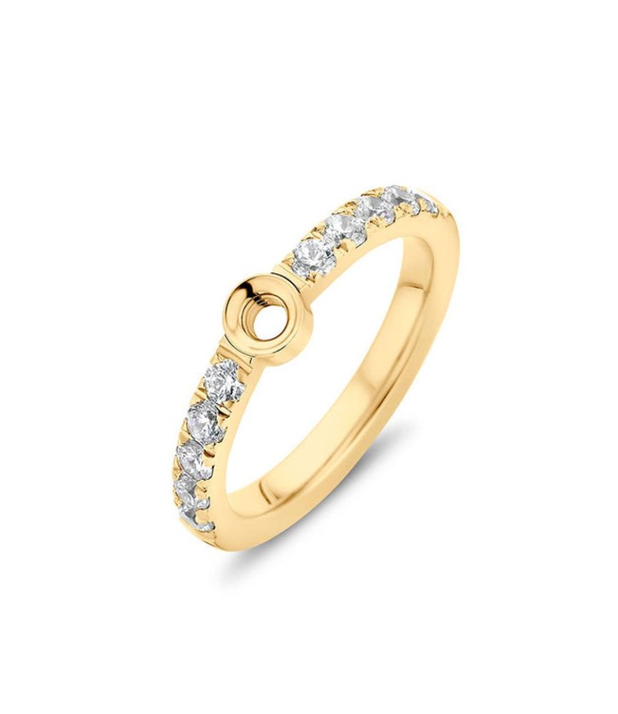 Juwelen MelanO | Melano Twisted Petite Crystal Ring