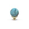 Juwelen MelanO | Melano Tw Gem Facet Ball Turquoise