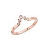 Juwelen MelanO | Melano Ring Friends Pointed Rosegold Cz