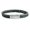 Heren Steel & Barnett | Steel & Barnett Leather Bracelet Denby Military M