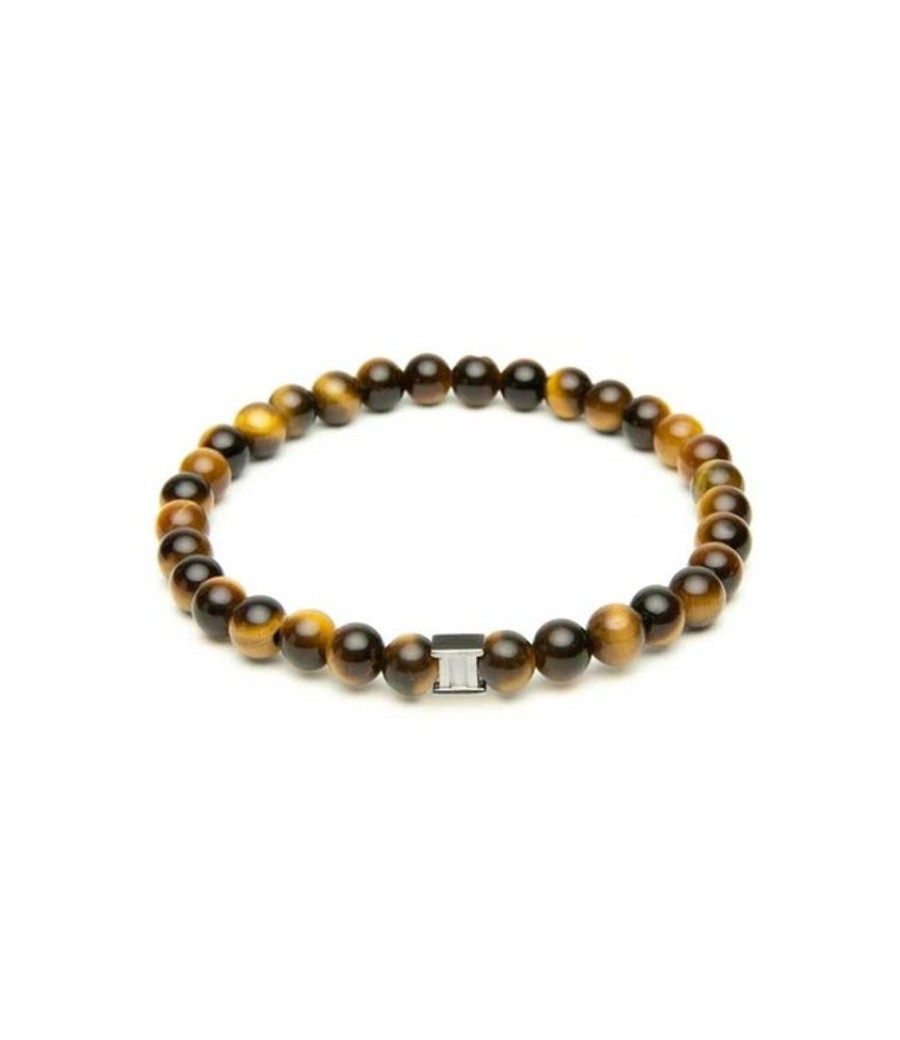 Juwelen Gemini | Gemini Armband Six Tiger Eye M