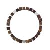 Heren Steel & Barnett | Steel & Barnett Stones Bracelet Memphis Bronzite M