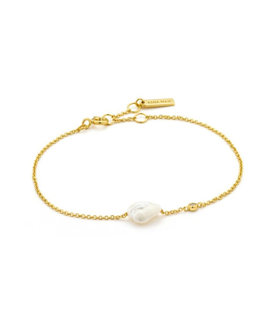 Juwelen Ania Haie | Ania Haie Armband Gold Pearl