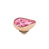 Juwelen MelanO | Melano Twisted Cz Setting Pear Rg, Rose