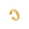 Juwelen Ania Haie | Ania Haie Ring Rope Wide Gold