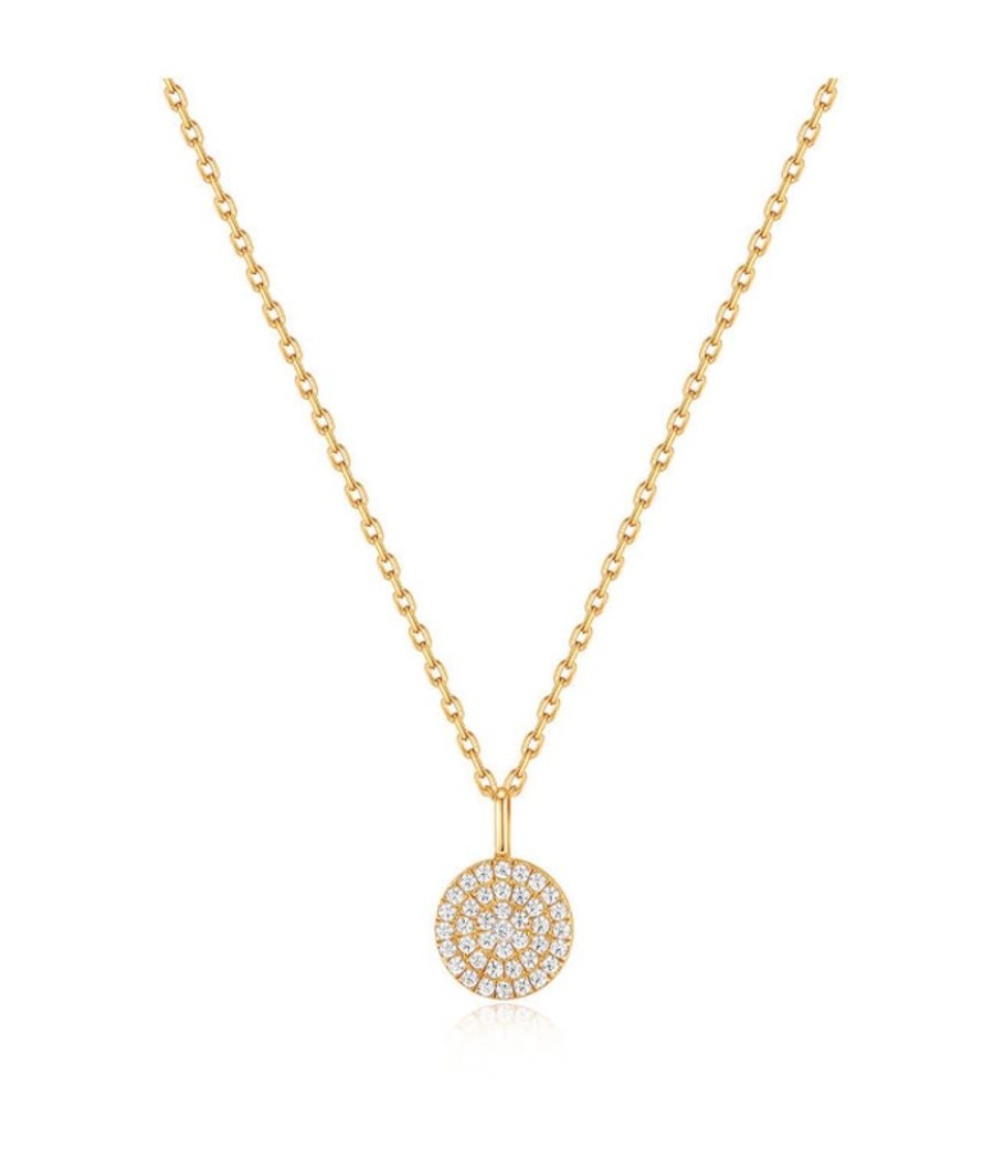 Juwelen Ania Haie | Ania Haie Halsketting Glam Disc Pendant