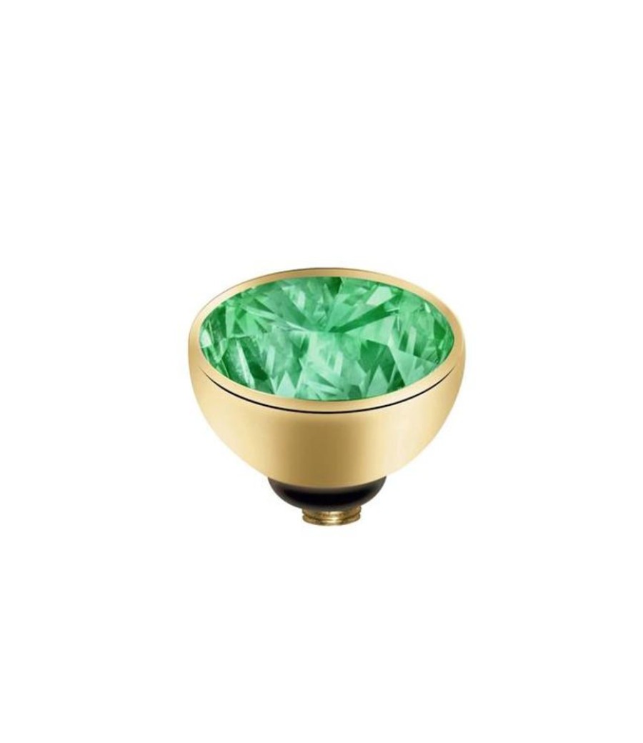 Juwelen MelanO | Melano Twisted Cz Setting, G, Aqua Green