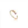 Juwelen Ania Haie | Ania Haie Ring Orb Sparkle Gold