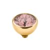 Juwelen MelanO | Melano Twisted Cz Setting, G, Blush