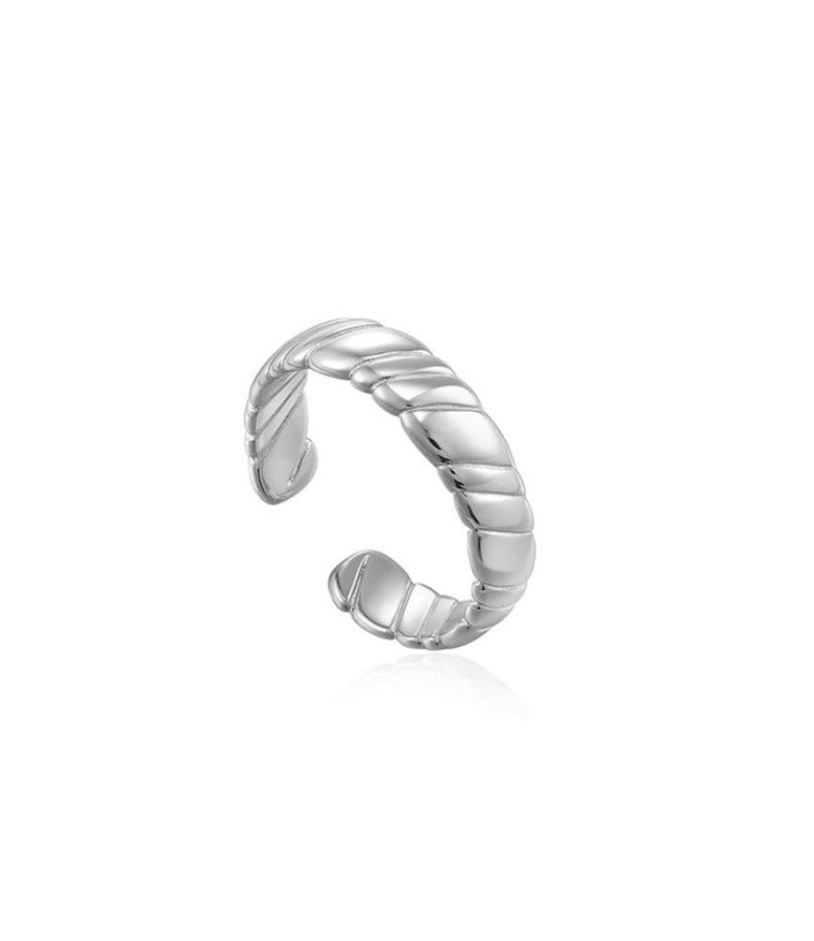 Juwelen Ania Haie | Ania Haie Ring Smooth Twist Wide