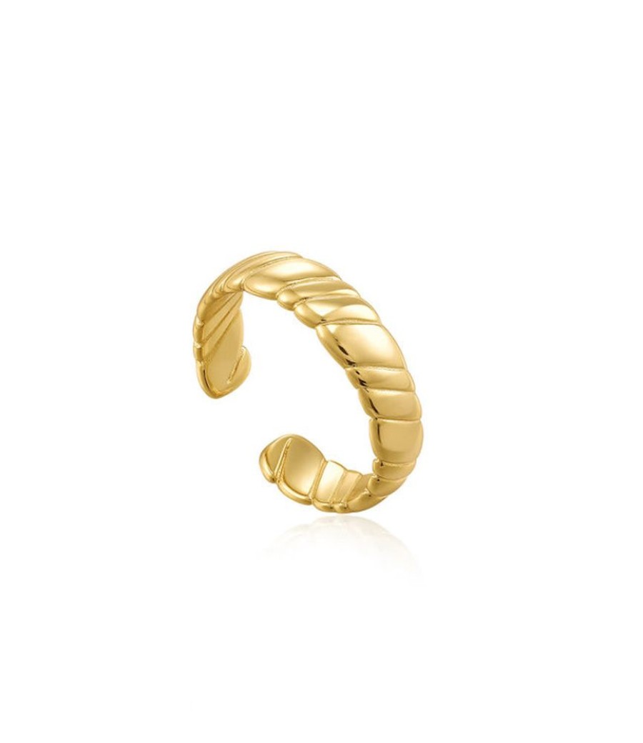 Juwelen Ania Haie | Ania Haie Ring Smooth Twist Wide