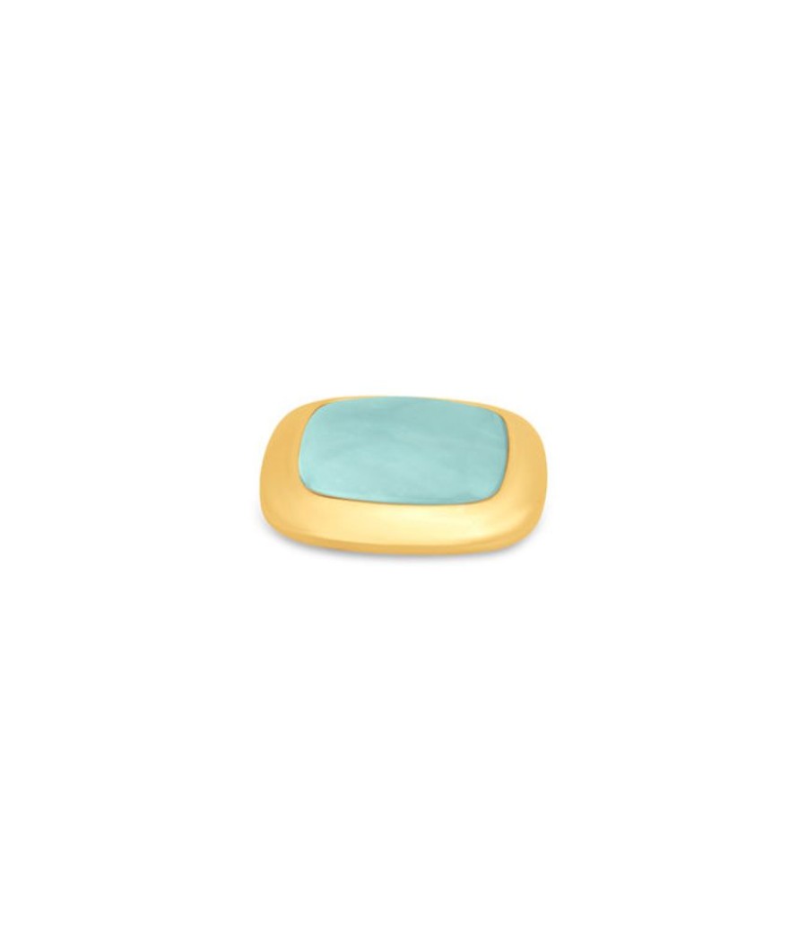 Juwelen MelanO | Melano Ko Gem Square S Amazonite