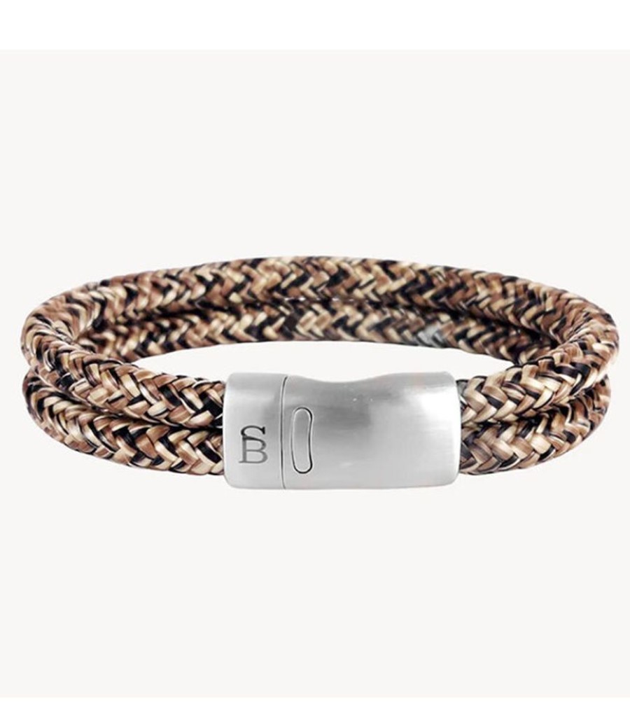 Heren Steel & Barnett | Steel & Barnett Rope Bracelet Lake Rusty M