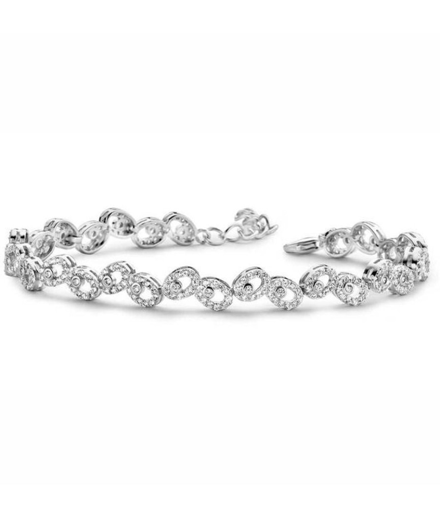 Juwelen Silver Rose | Silver Rose Armband Silver Drops