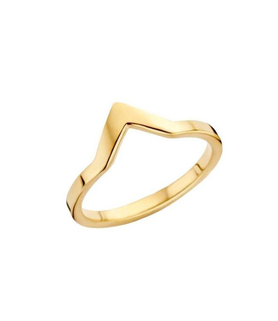 Juwelen MelanO | Melano Ring Friends Pointed Gold