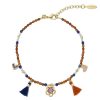 Juwelen Hipanema | Hipanema Armband Bilboquet Amber