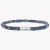 Heren Steel & Barnett | Steel & Barnett Stones Bracelet Colourful Matt Sodalite M